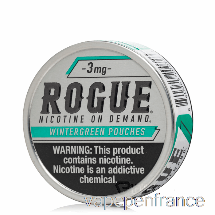 Sachets De Nicotine Voyous - Stylo Vape Wintergreen 3mg